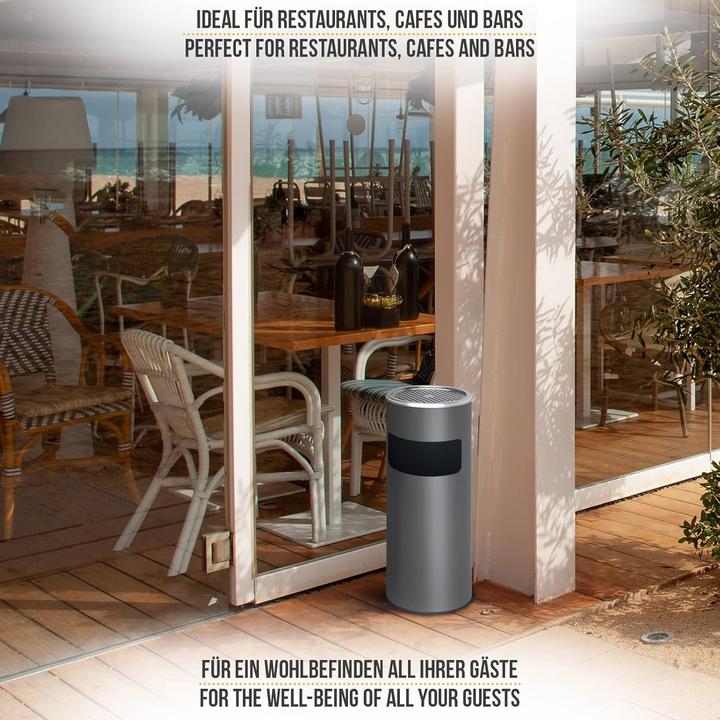 Produktbild Jago Standaschenbecher mit Mülleimer (30 Liter)
