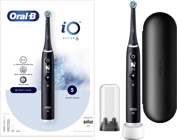 Actual product image Oral-B iO 6 (Oscillating toothbrush)