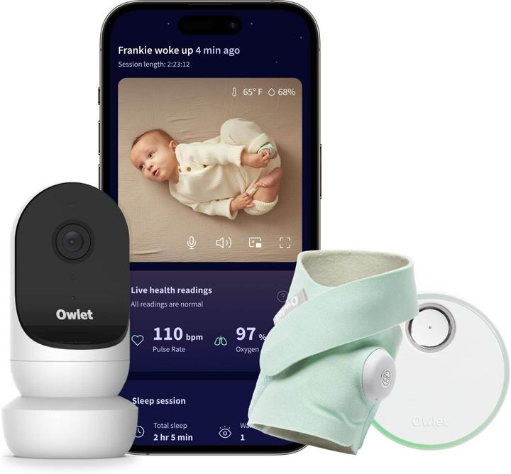 Produktbild Owlet Dream Sock + Cam (Babyphone mit Kamera, 50 m)