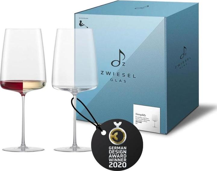 Produktbild Zwiesel Weinglas Simplify 1 (55.50 cl, 2 Gläser, Weissweingläser)