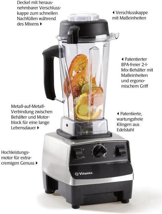 Produktbild Vitamix Super TNC 5200 Edelstahl