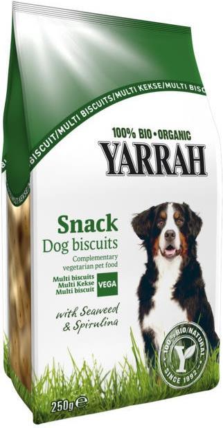 Produktbild Yarrah Snack Multi Hundekekse Vega Bio (Senior, Adult, Junior, 1 Stk., 250 g)