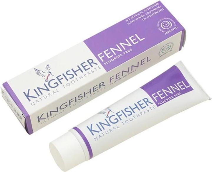 Produktbild Kingfisher Zahncreme Fenchel ohne Fluor (100 ml)