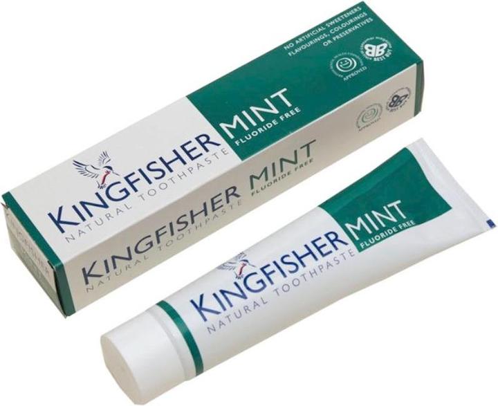 Immagine prodotto Kingfisher Dentifricio Menta senza Fluoro (100 ml)