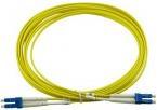 Actual product image CBO BlueOptics fibre optic patch cable LC / LC SM G.652.D yellow 1.0m (1 m)