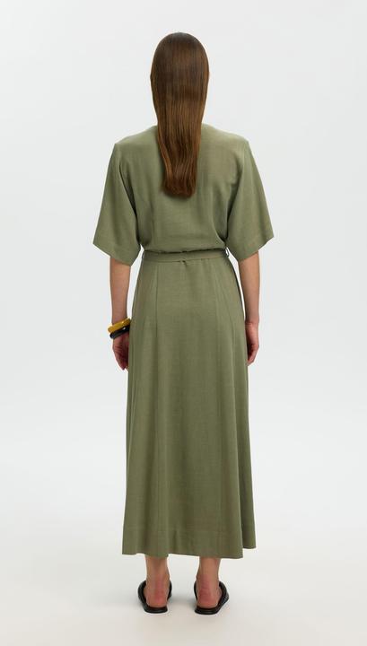 Produktbild Selected Viskosemix Maxikleid (36)