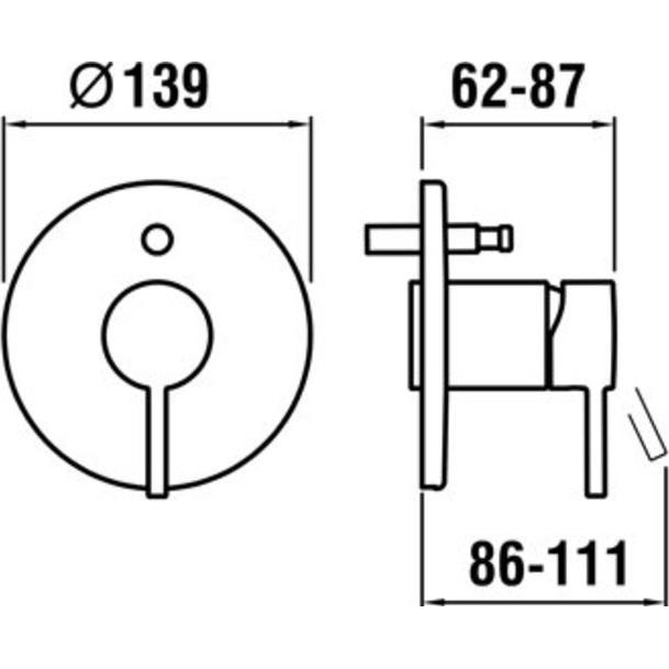 Thumbnail - Laufen, Badarmatur, HF905479100000