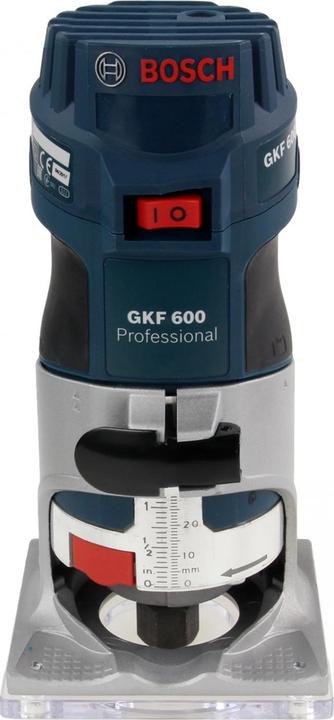 Actual product image Bosch Professional Edge router GKF 600, with carrying case