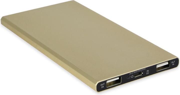 Actual product image fontastic 5000mAh Powerbank PB5000 Gold