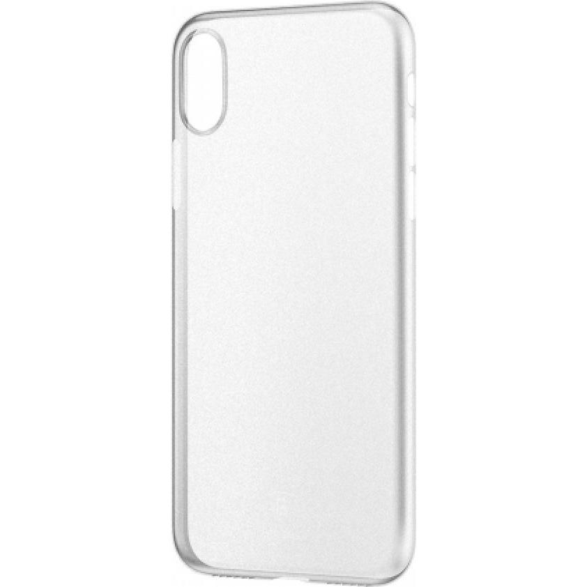 Baseus Custodia di copertura posteriore della serie Wing (Apple iPhone XS Max), Cover smartphone, Argento