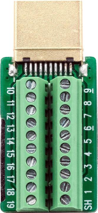 Produktbild Exsys HDMI Terminal Block Adapter (20 Pin Terminal Block)