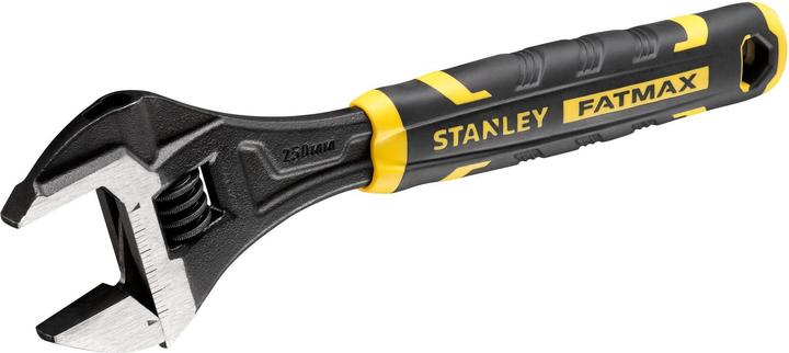 Produktbild Stanley FATMAX Verstellbarer Rollgabelschlüssel 10 mit BiMaterial Griff für hohen Komfort und Kontrolle (250 mm)