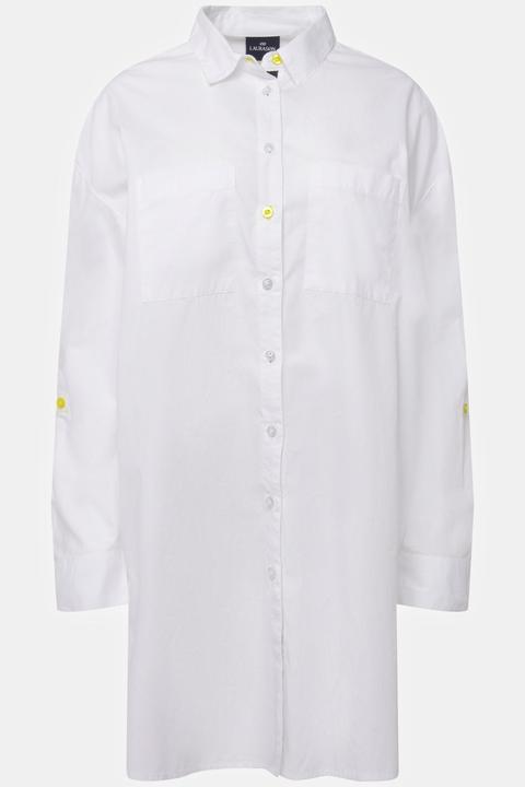 Immagine prodotto Laurasøn Long Bluse, Hemdkragen, Langarm (M)