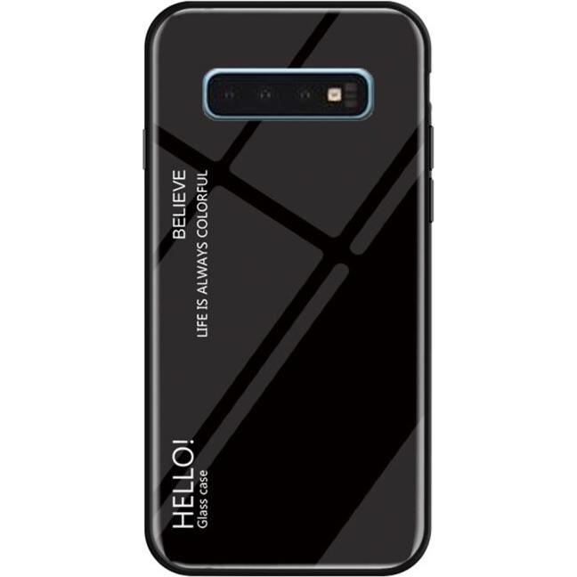 Protectorking SchutzhÃ¼lle Case Cover Bumper Tasche (Samsung Galaxy S10+), Smartphone Hülle, Schwarz