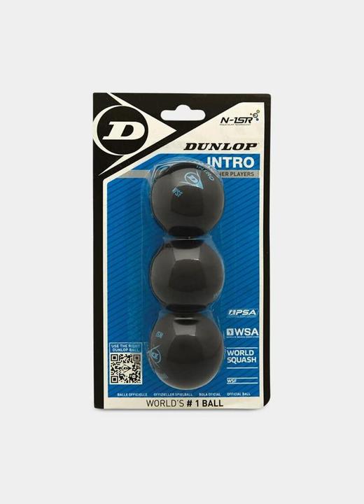 Produktbild Dunlop Squashball INTRO 3-Blister