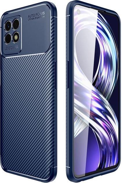 Actual product image MU Style Carbon Fiber TPU Softcase Series (Realme 8i)