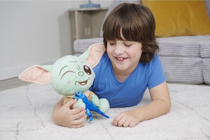 Actual product image Simba Star Wars Grogu mit Eidechse, 25cm (29 cm)