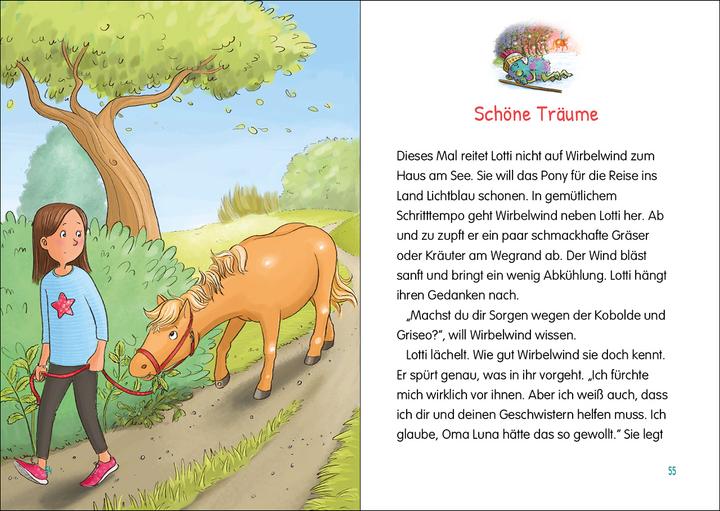Actual product image Die Wolkenponys (Band 3) - Das verzauberte Schloss (German, Barbara Rose, Jutta Berend, 2022)