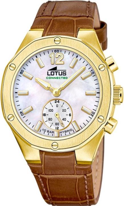 Lotus Hybrid 189731 Mother of Pearl mother of pearl band ring (Hybrid Uhr, Analoguhr)