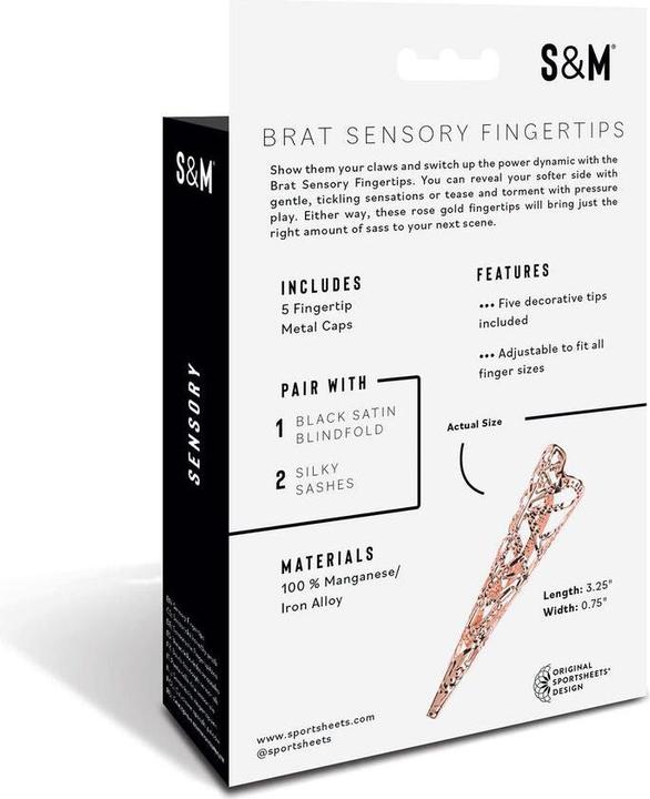 Produktbild Sportsheets Sex & Mischief Brat Sensory Fingertips-(ss92126)