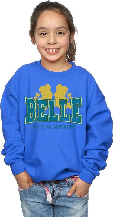 Produktbild Disney Princess Belle Adventure Collegiate Sweatshirt Mädchen (104)