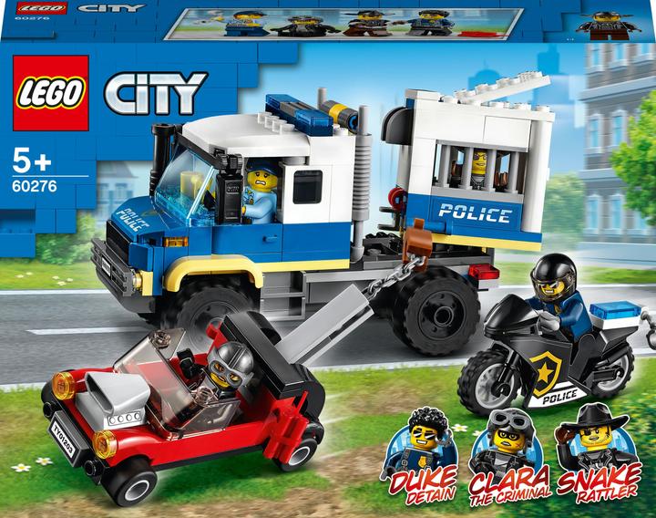 Actual product image LEGO Police Prisoner Transporter (60276, LEGO City, LEGO Rare Sets)