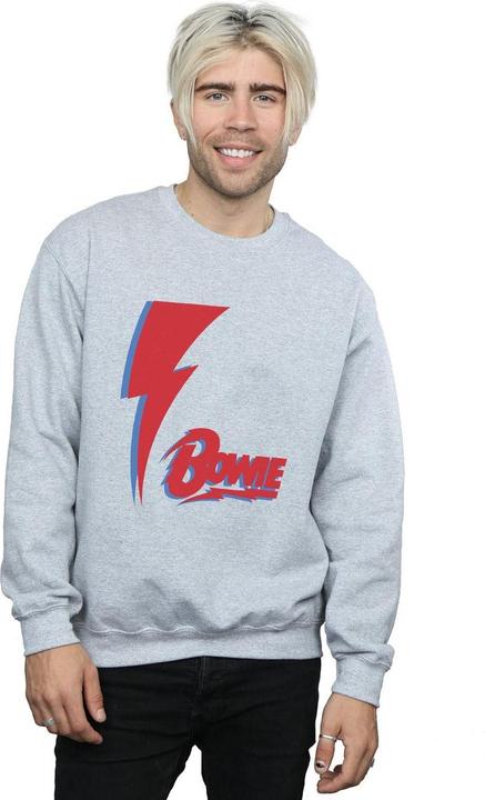 Produktbild David Bowie Red Bolt Sweatshirt (XL)