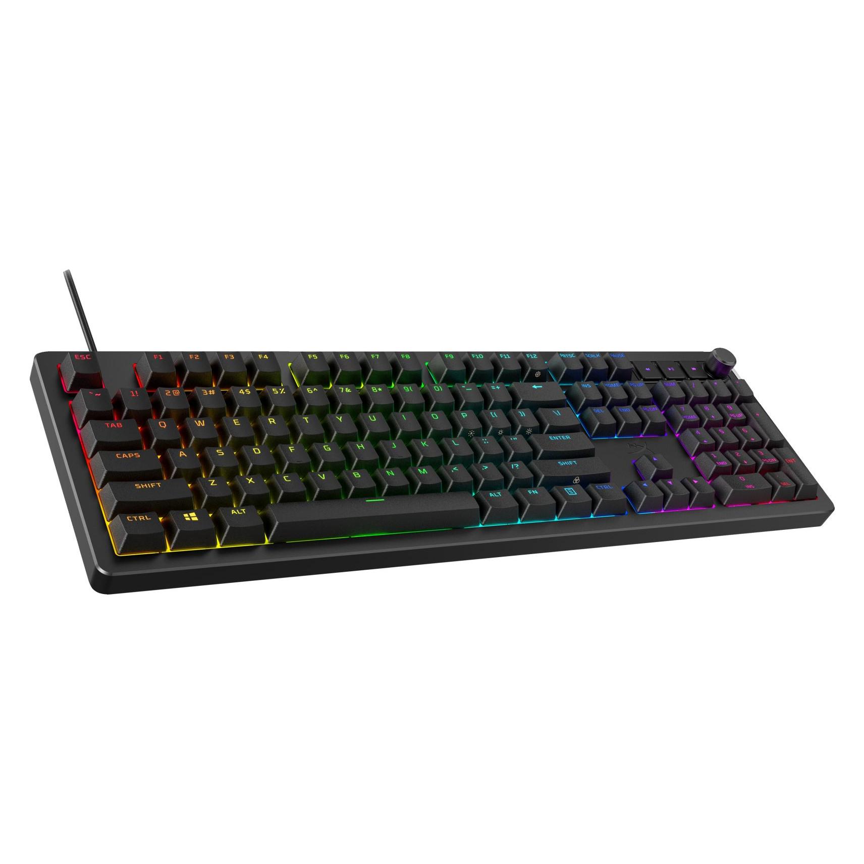 HP HyperX Alloy Rise Gaming (DE, Kabelgebunden), Tastatur, Schwarz