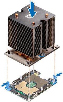 Actual product image Dell Heatsink to Intel Scalable (235 mm)