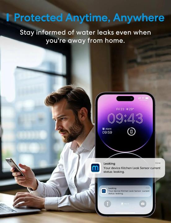 Image du produit Meross MOP320MA-EU WiFi smart power strip, outdoor, IP44 (Matter)