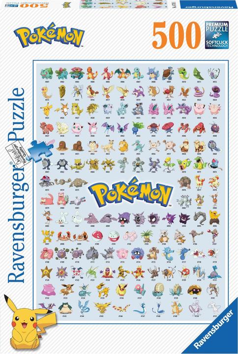 Produktbild Ravensburger Pokemon Puzzle (500 Teile)