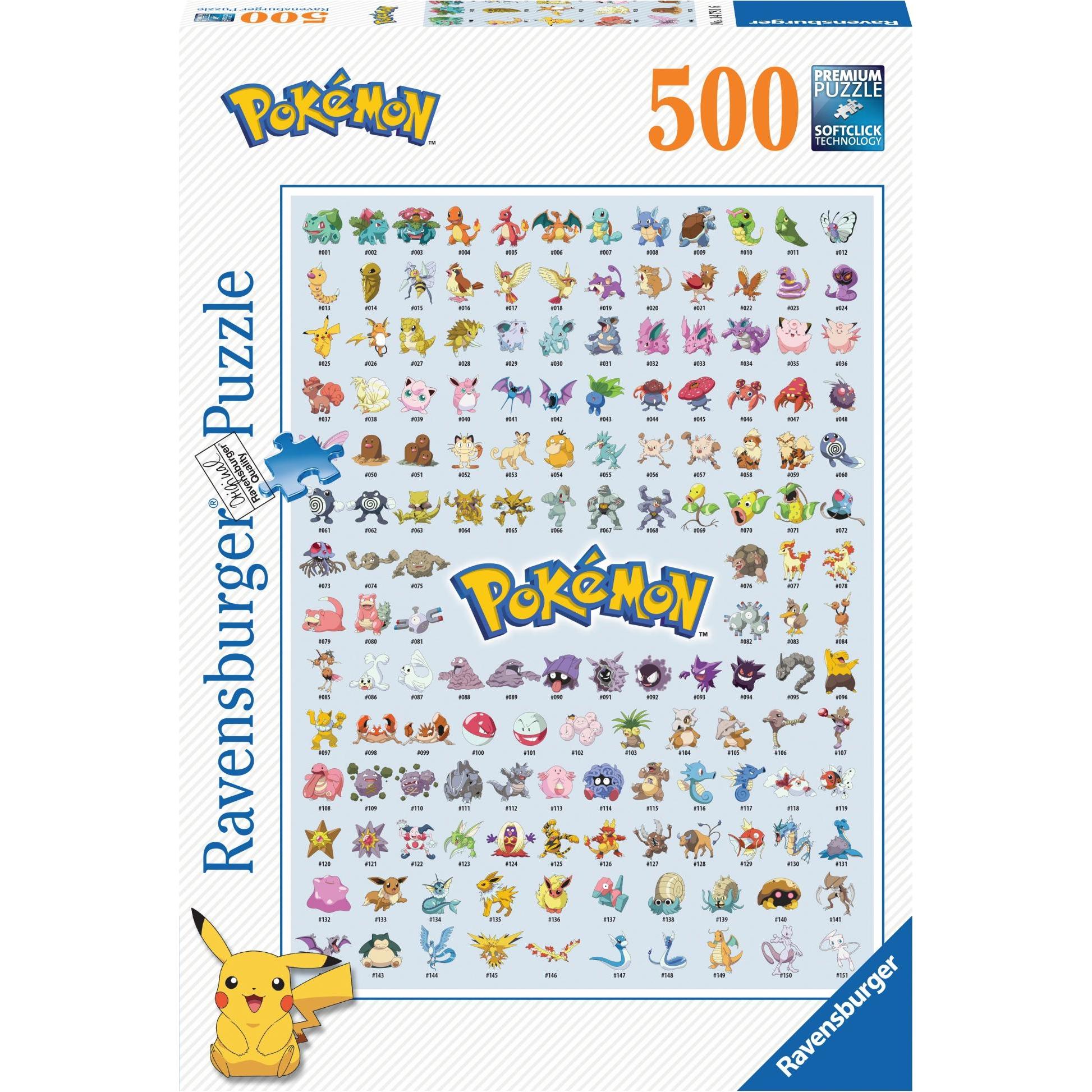 Ravensburger Pokemon Puzzle (500 Teile)