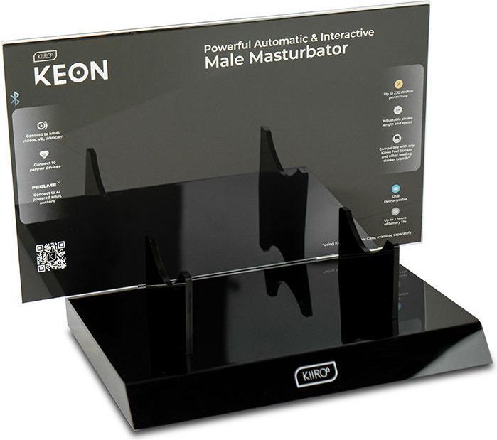 Actual product image Kiiroo Keon Display-Ständer - Schwarz
