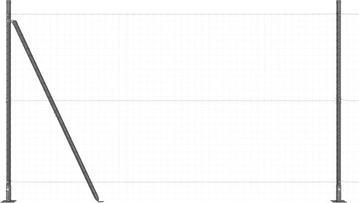 Produktbild vidaXL Zaunpfosten Set aus 104 Grau Beton 3,2 x 3,2 x 83,5 cm