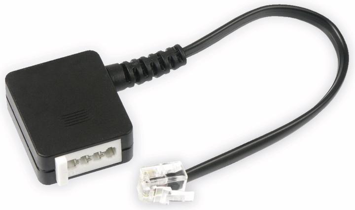 Produktbild Shiverpeaks Adapter Wst. RJ11/TAE-F Kupp. mit 20cm Kabel (nur als VF v. 5)