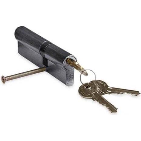 Haushalt, Cilindro serrature, SERRATURA A CILINDRO 100MM 40X60 CROMO 5 CHIAVI (Cilindro profilato)