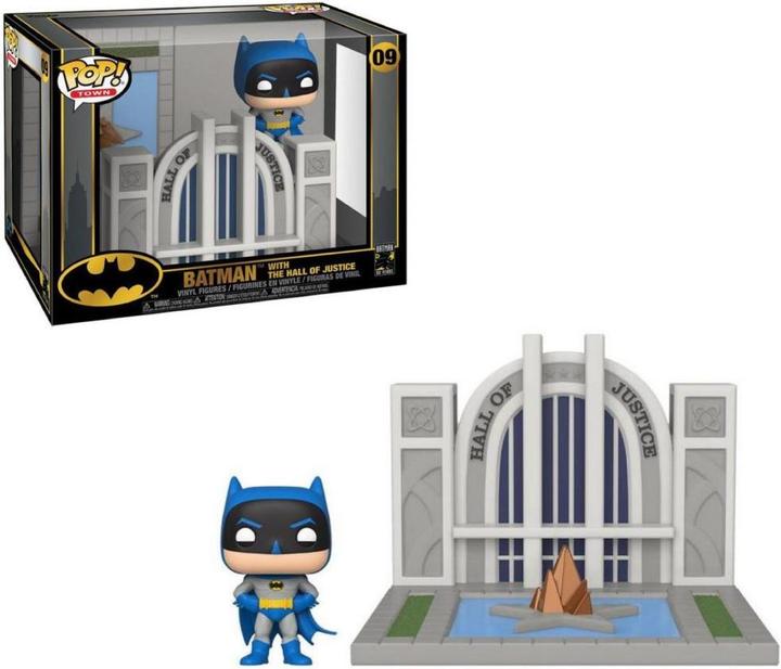 Immagine prodotto Funko POP! - Batman 80th: Batman & Hall of Justice
