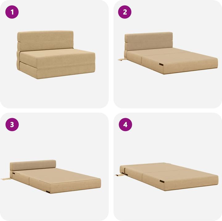 Image du produit vidaXL Klappsoufa