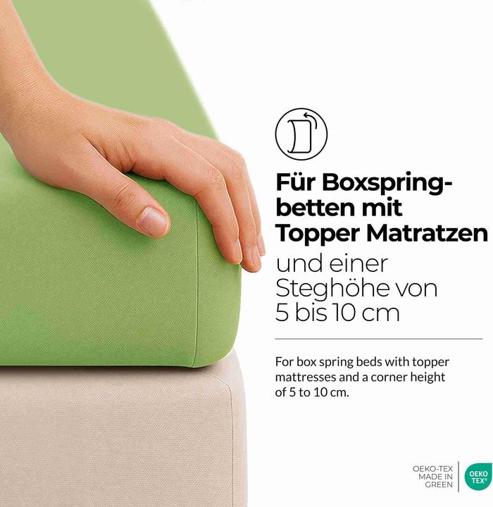 Produktbild Etérea Comfort Jersey Topper (160 x 200, 140 x 200 cm)