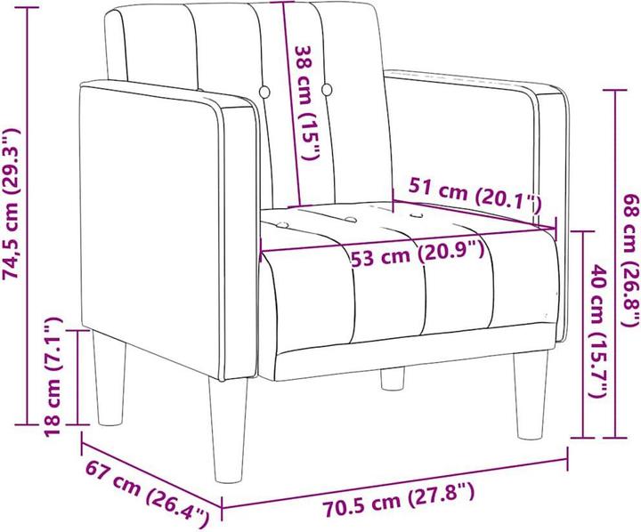 Immagine prodotto vidaXL Sessel