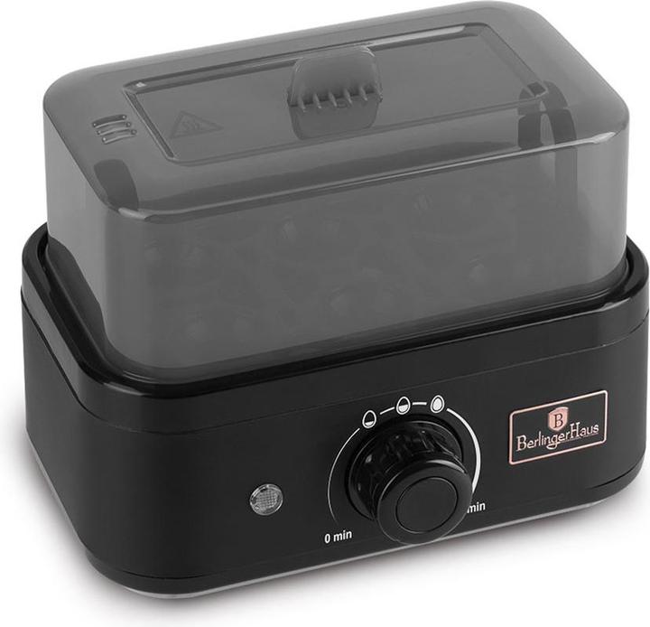 Produktbild BerlingerHaus Eierkocher fÃ¼r 6 Stk. Black Rose Collection