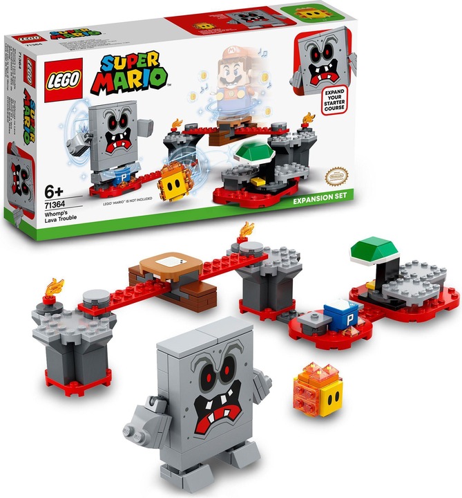 Actual product image LEGO Wummps Lava Annoyance Extension Set (71364, LEGO Super Mario)