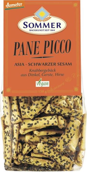 Produktbild Sommer Asia-Schwarzer Sesam Pane Picco Bio (150 g)