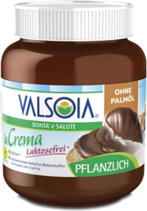 Immagine prodotto Valsoia La Crema Crema Crema al cioccolato e nocciole senza olio di palma (400 g)