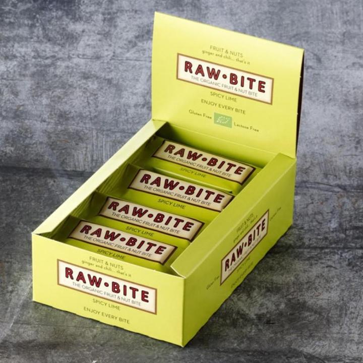 Produktbild Raw Bite Spicy lime Rohkost-Riegel Bio (50 g)