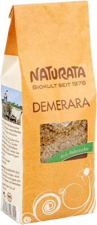 Actual product image Naturata Raw cane sugar Demerara coarse organic (500 g)