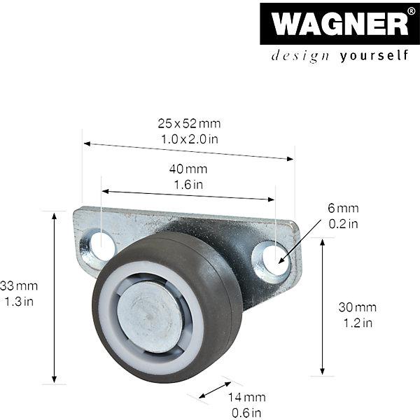 Produktbild Wagner System Bettkastenrolle