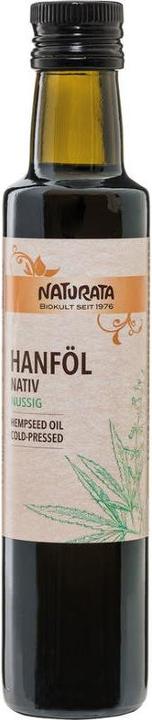Actual product image Naturata Hemp oil virgin organic (250 ml)