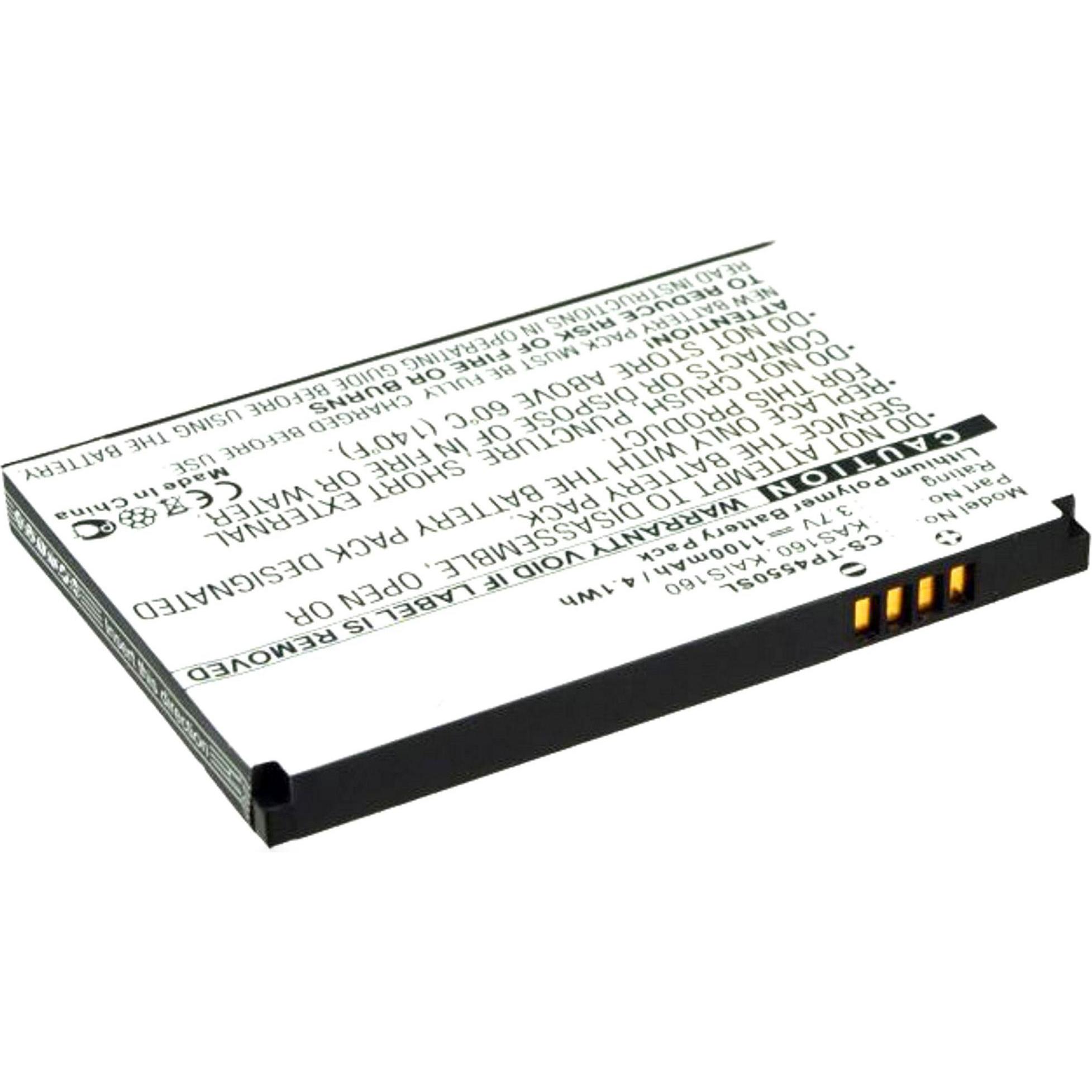 Thumbnail - AGI 43021 - Akku - Schwarz - Lithium Polymer (LiPo) - 1000 mAh - 3,7 V - 62 mm, Smartphone Akku