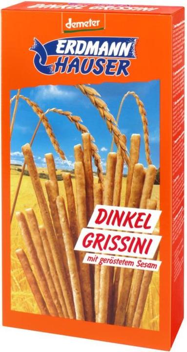 Produktbild ErdmannHauser Dinkel Grissini mit geröstetem Sesam Bio (100 g)